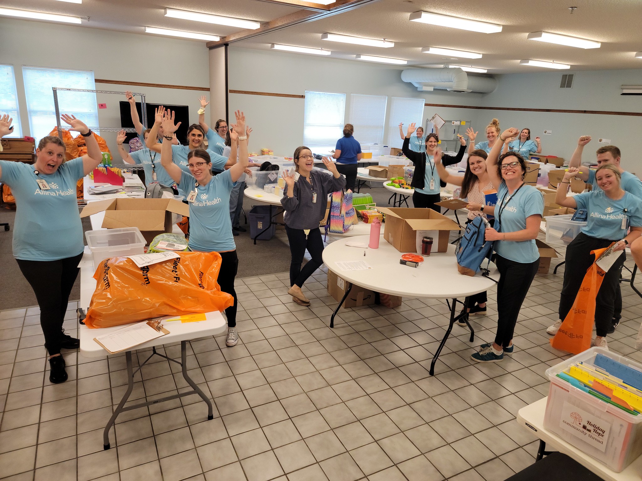 volunteers